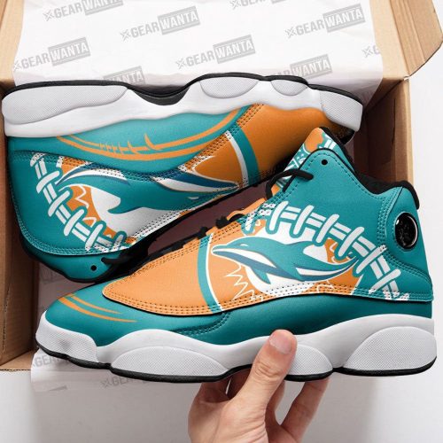 Miami Dolphins Air Jordan 13 Sneaker Custom For Fans Gift