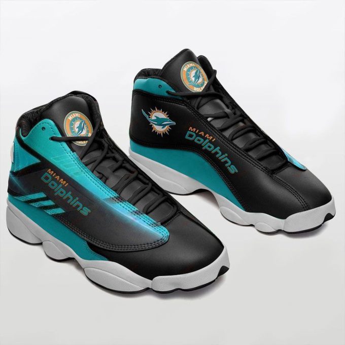 Miami Dolphins Air Jordan 13 Sneaker Custom For Fans Gift