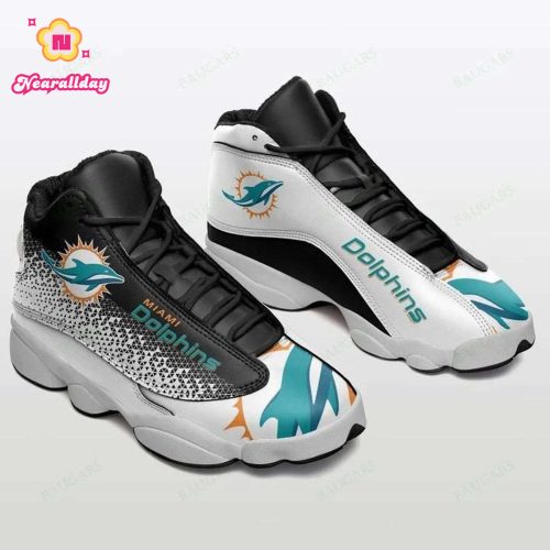Miami Dolphins Air Jordan 13 Sneaker Custom For Fans Gift