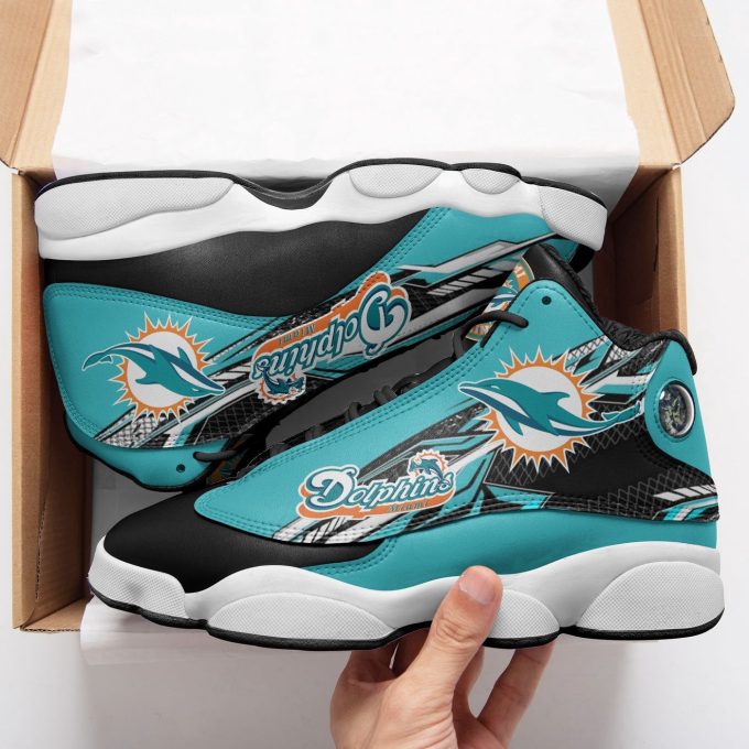 Miami Dolphins Air Jordan 13 Sneakers 776