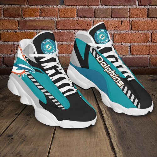 Miami Dolphins Air Jordan 13 Sneakers BG62