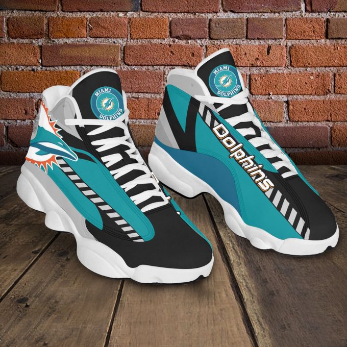Miami Dolphins Air Jordan 13 Sneakers BG62