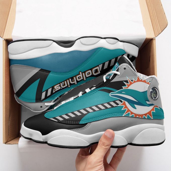Miami Dolphins Air Jordan 13 Sneakers BG62