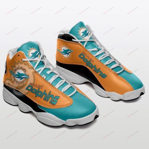 Miami Dolphins Air Jordan 13 Sneakers Sport Shoes V2 For Men Women