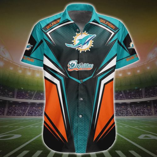 Miami Dolphins Cool Design Hawaiian Shirt