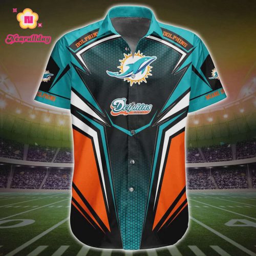 Miami Dolphins Cool Design Hawaiian Shirt