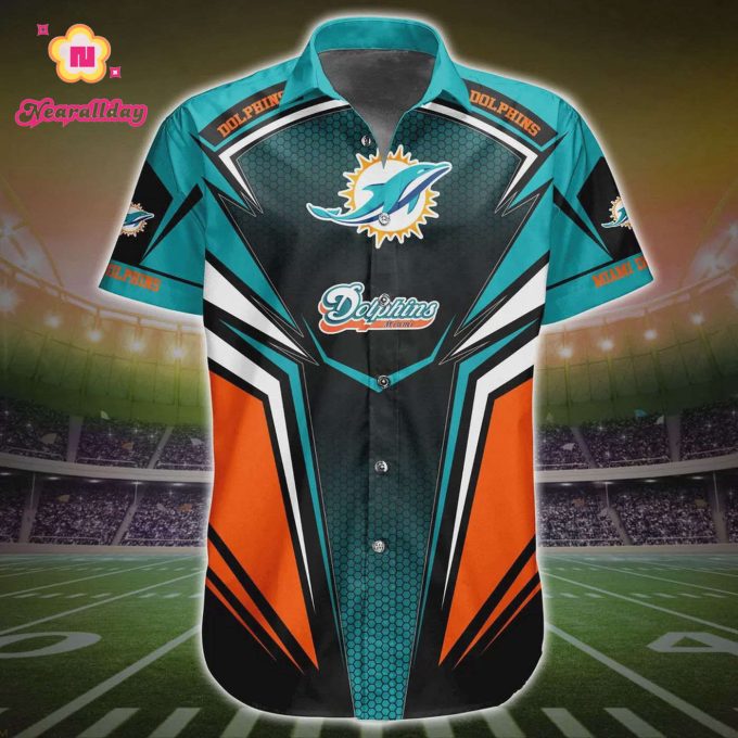 Miami Dolphins Cool Design Hawaiian Shirt