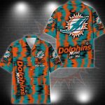 Miami Dolphins Hawaii Shirt Custom Your Name, Sport 3D Shirt, Gift For Fan EHIVGift
