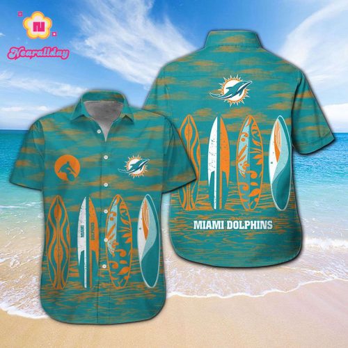 Miami Dolphins Hawaiian Shirt Gift for Men Women #10