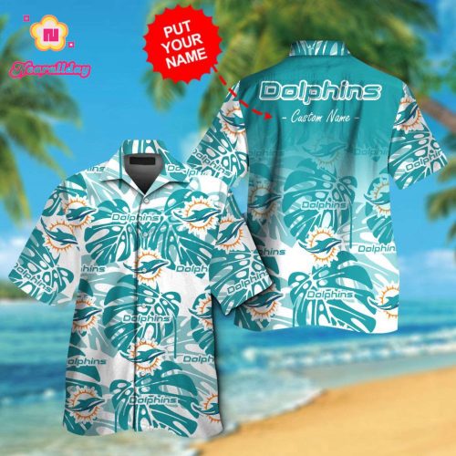 Miami Dolphins Hawaiian Shirt Gift for Men Women #28