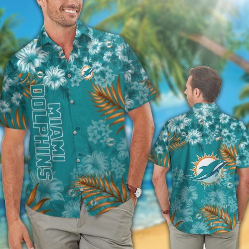 Miami Dolphins Hawaiian Shirt Gift for Men Women #7