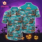 Miami Dolphins Killer Team Hawaiian Shirt