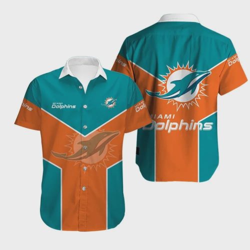Miami Dolphins New Design Hawaiian Shirt V1