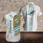 Miami Dolphins New Design Hawaiian Shirt V3 Miami Dolphins New Design Hawaiian Shirt V3