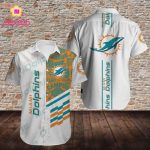 Miami Dolphins New Design Hawaiian Shirt V3 Miami Dolphins New Design Hawaiian Shirt V3