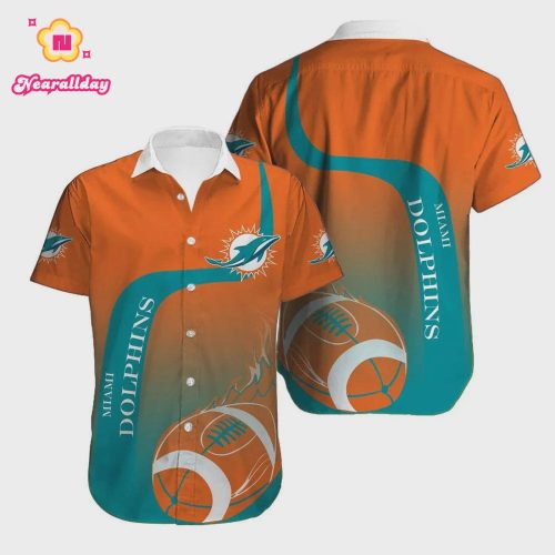 Miami Dolphins New Design Hawaiian Shirt V4