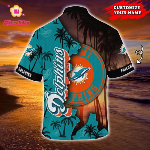 Miami Dolphins NFLCustomized Summer Hawaii Shirt For Sports Enthusiasts  Gift