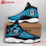 Miami Marlins Air Jordan 13 Sneaker Custom For Fans  Unisex Shoes Gift