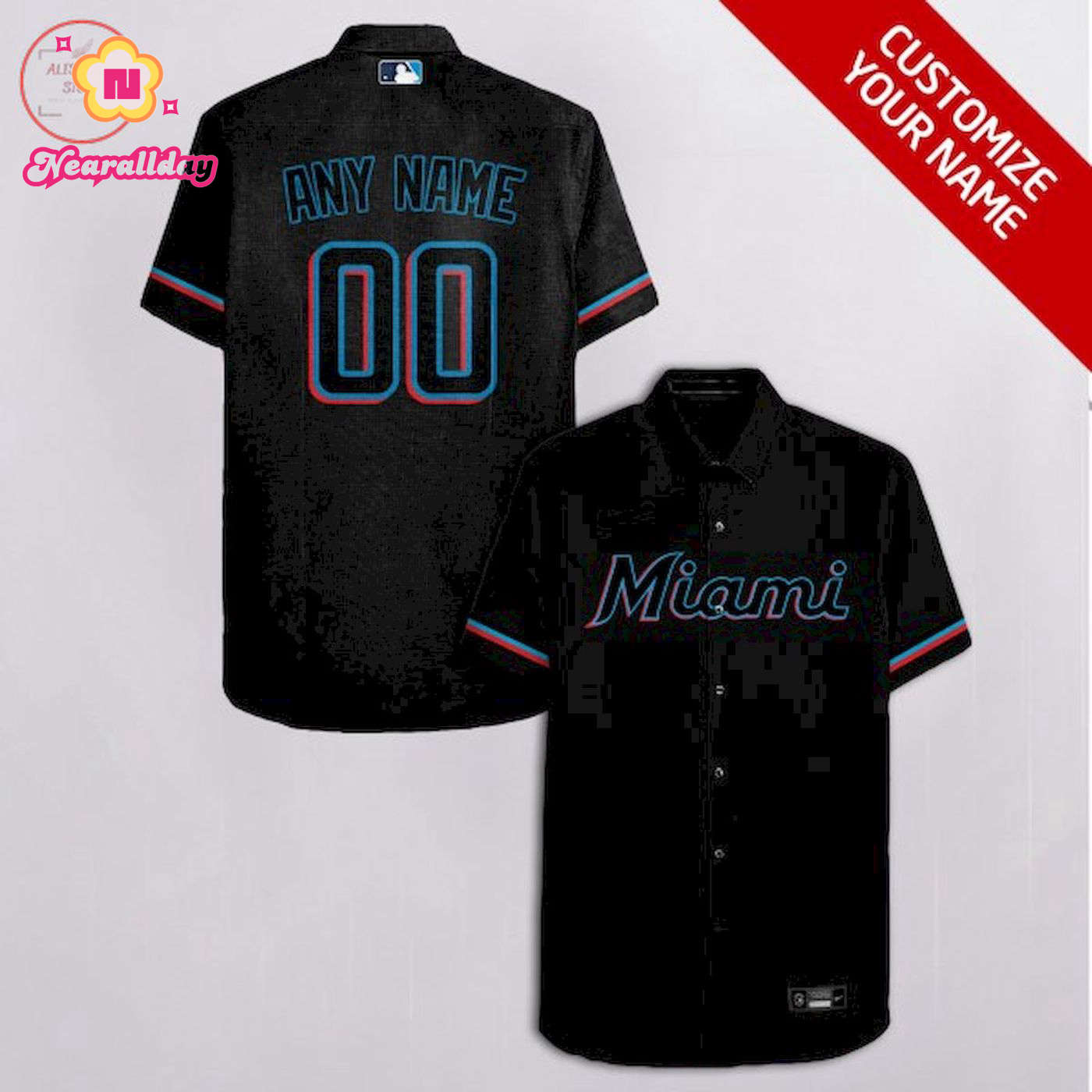 Custom Miami Marlins Hawaiian Shirt – Personalized MLB Team Apparel Custom Miami Marlins Hawaiian Shirt – Personalized MLB Team Apparel