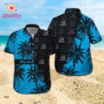 Authentic Miami Marlins Hawaiian Shirt #7 – Perfect for Game Days!