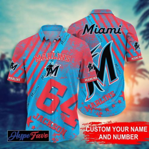 Custom Miami Marlins MLB Hawaiian Shirt – Personalize Your Style!