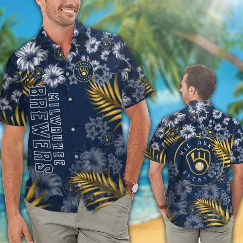 Authentic Milwaukee Brewers Hawaiian Shirt – Official MLB Merchandise