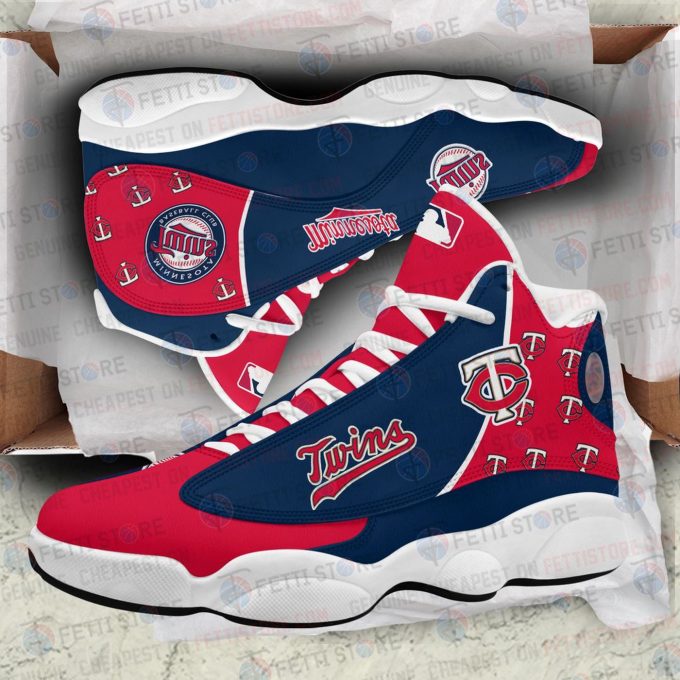Minnesota Twins Air Jordan 13 Sneaker Custom For Fans  Unisex Shoes Gift