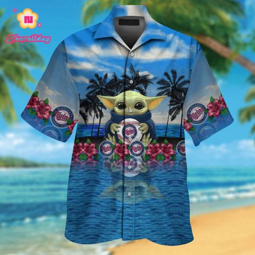 Minnesota Twins Baby Yoda Hawaiian Shirt – Limited Edition MLB Apparel