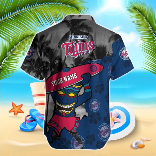 Minnesota Twins MLB Hawaiian Shirt – Custom Gift for Men and Women – T-38175