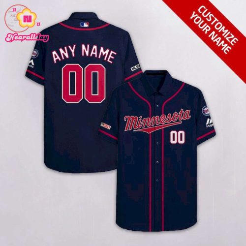 Custom Minnesota Twins Hawaiian Shirt: Personalized Fan Gear