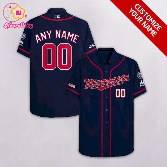 Custom Minnesota Twins Hawaiian Shirt: Personalized Fan Gear
