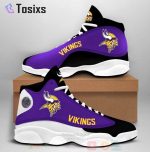 Minnesota Vikings Air Jordan 13 Sneaker Custom For Fans Gift