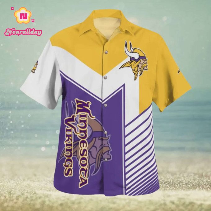 Minnesota Vikings Aloha Best For Fans Beach Hawaiian Shirt