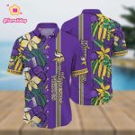Minnesota Vikings Flower Unique Gift For Fans Hawaiian Shirt