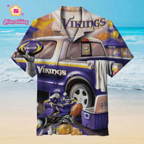 Minnesota Vikings For Cool Fans Hawaiian Shirt