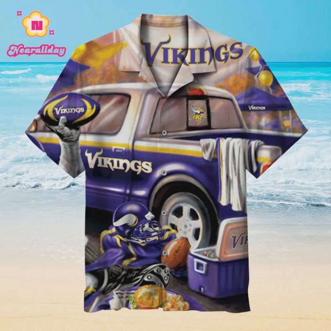 Minnesota Vikings For Cool Fans Hawaiian Shirt