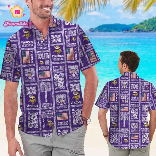 Minnesota Vikings Hawaiian Shirt
