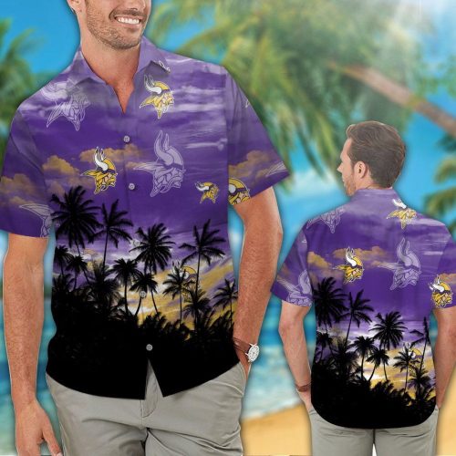 Minnesota Vikings Hawaiian Shirt Gift for Men Women #16