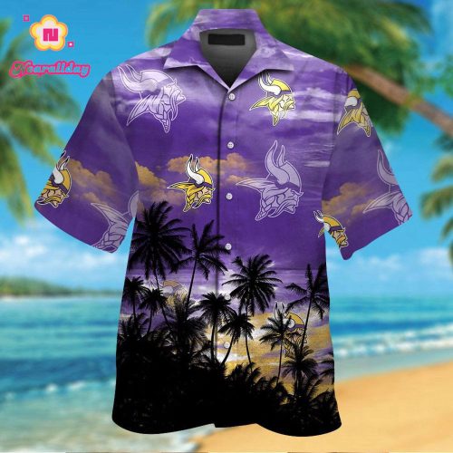 Minnesota Vikings Hawaiian Shirt Gift for Men Women #16