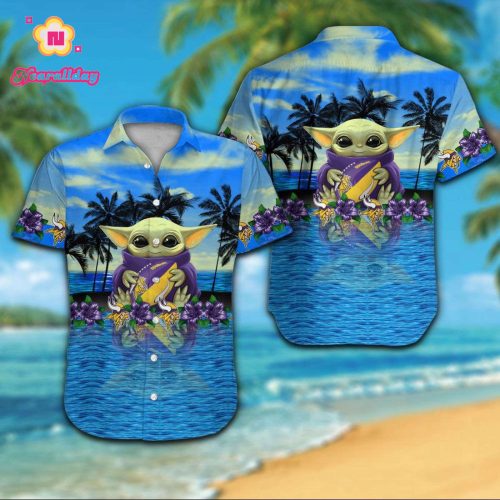 Minnesota Vikings Hawaiian Shirt Gift for Men Women #17