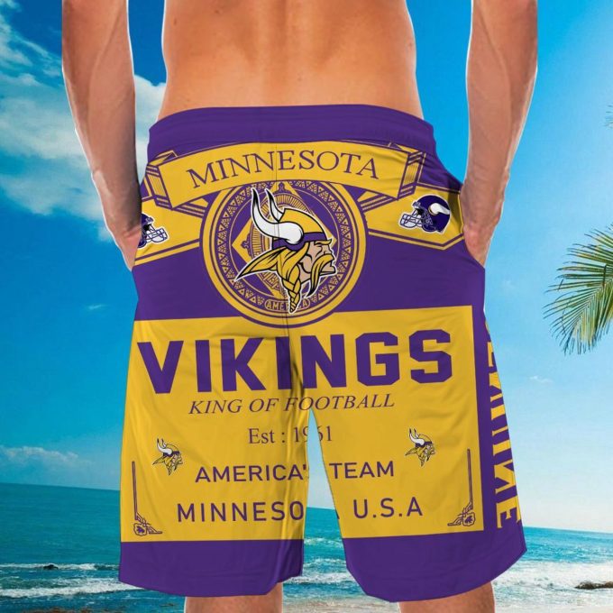 Minnesota Vikings Hawaiian Shirt Gift for Men Women #2