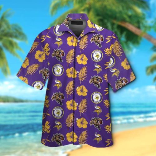Minnesota Vikings Hawaiian Shirt Gift for Men Women #20