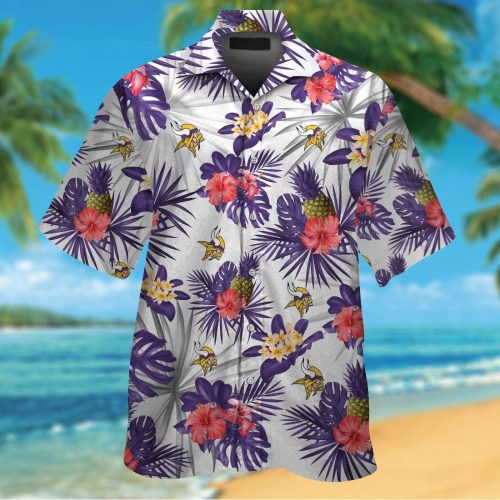 Minnesota Vikings Hawaiian Shirt Gift for Men Women #22
