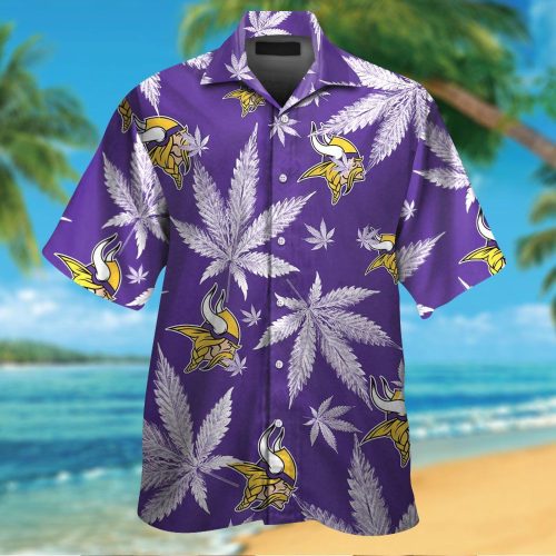 Minnesota Vikings Hawaiian Shirt Gift for Men Women #3