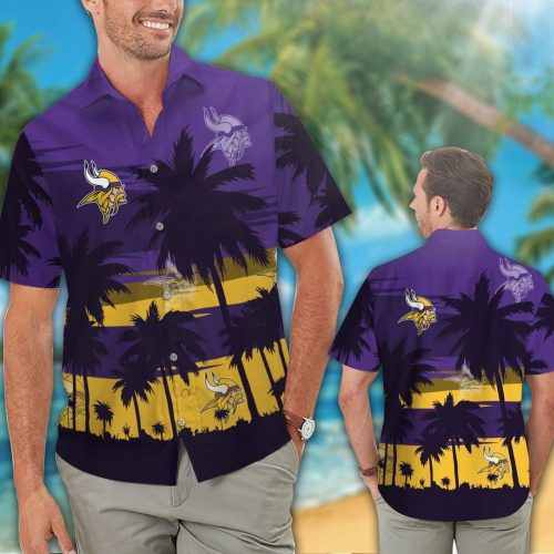 Minnesota Vikings Hawaiian Shirt Gift for Men Women #9