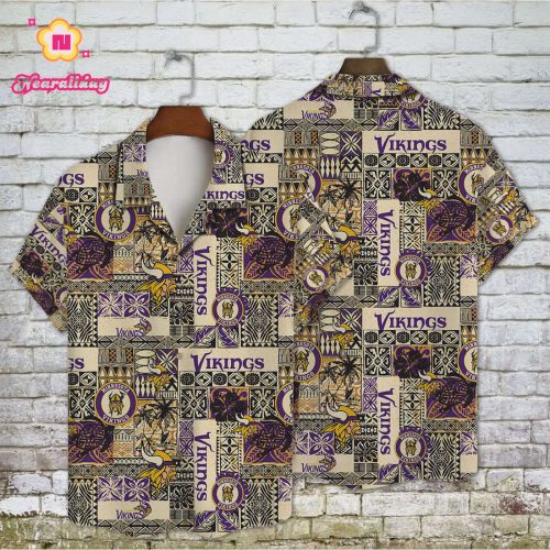Minnesota Vikings – National Football League 2023 AOP Hawaiian Shirt V19