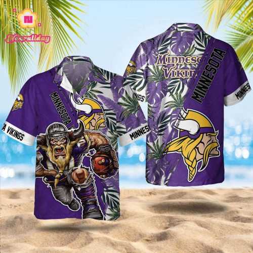 Minnesota Vikings Summer Hawaiian Shirt