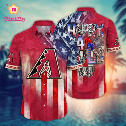 MLB Arizona Diamondbacks Hawaii Shirt: Independence Day Fan Favorite