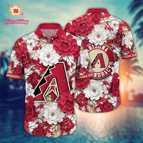 MLB Arizona Diamondbacks Hawaiian Shirt - Aloha Spirit for Sports Fans
