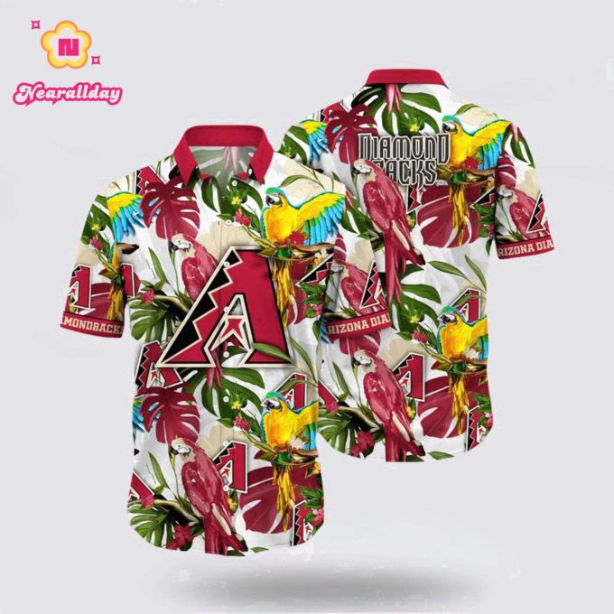 MLB Arizona Diamondbacks Hawaiian Shirt: Celebrate Summer in Fan Style